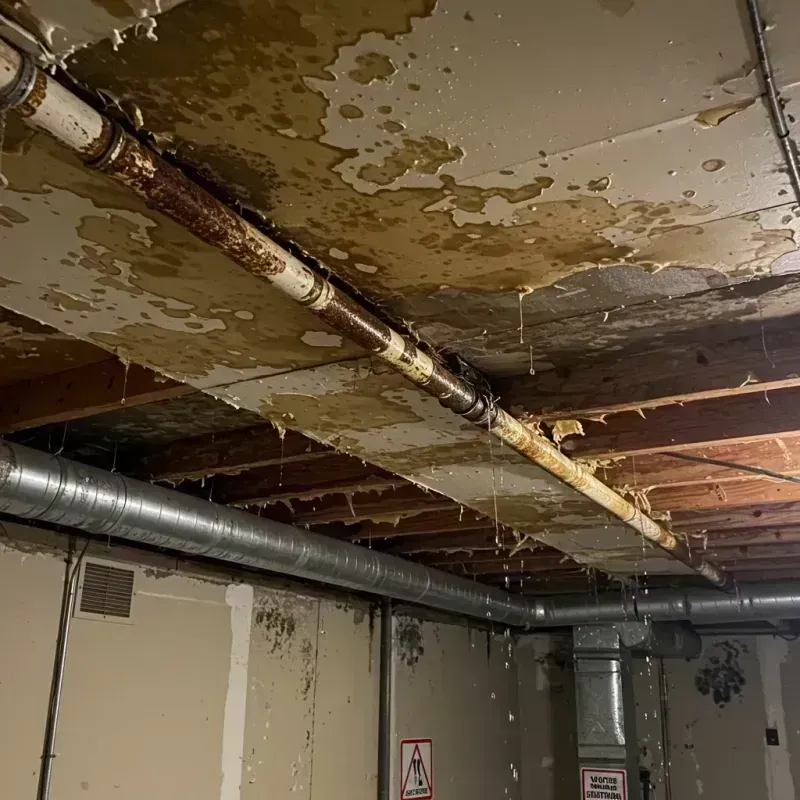 Ceiling Water Damage Repair in Red Bud, IL