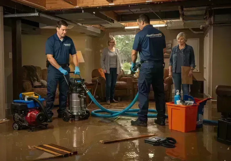 Basement Water Extraction and Removal Techniques process in Red Bud, IL